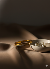 Golden Curve Sparkle Bangle