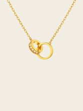 RAHRE Double Ring Charm Necklace