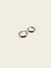 Polished Mini Hoop Earrings