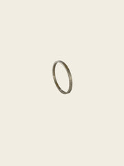 Minimal Silver Stainless Steel Bangle
