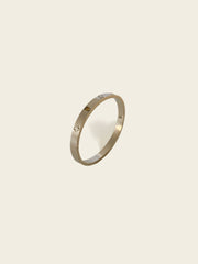 Silver Sparkle Stainless Steel Bangle