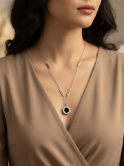 Eclipse Link Pendant Necklace