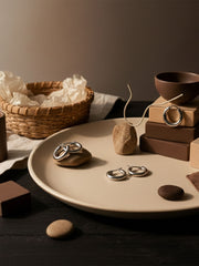 Polished Mini Hoop Earrings