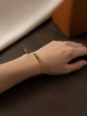 Golden Trio Bar Bracelet