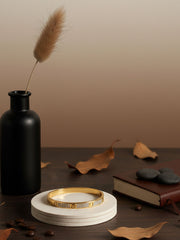 Gold Shine Signature Bangle