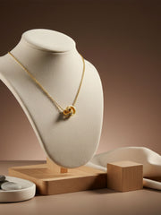 RAHRE Double Ring Charm Necklace