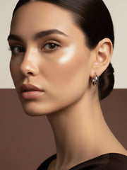 Polished Mini Hoop Earrings