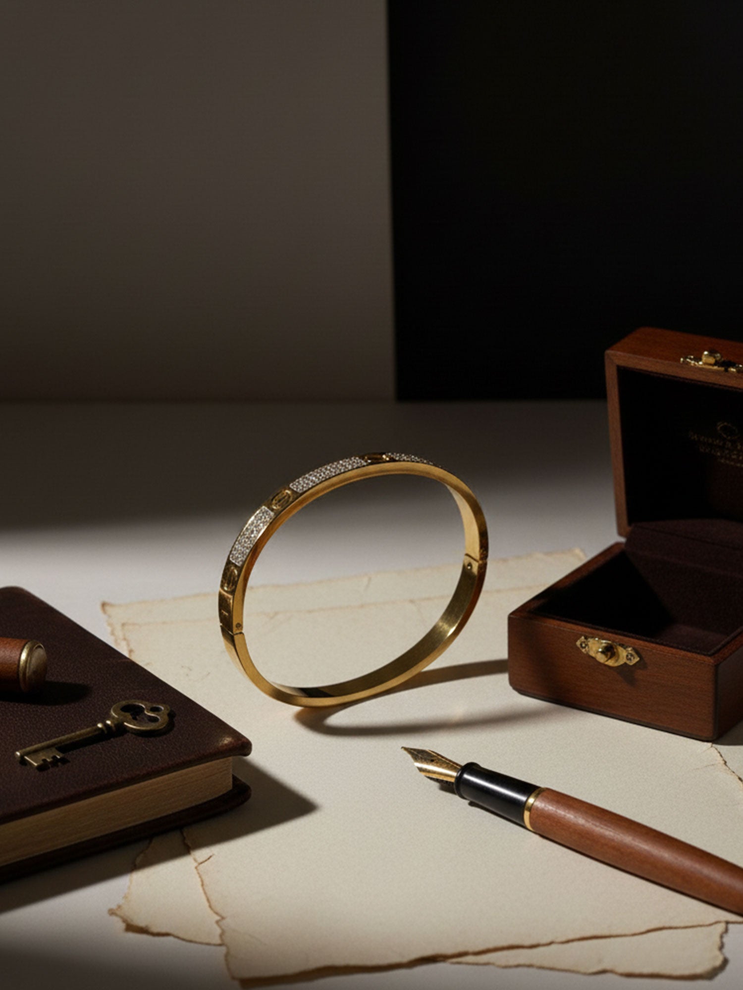 Gold Shine Signature Bangle