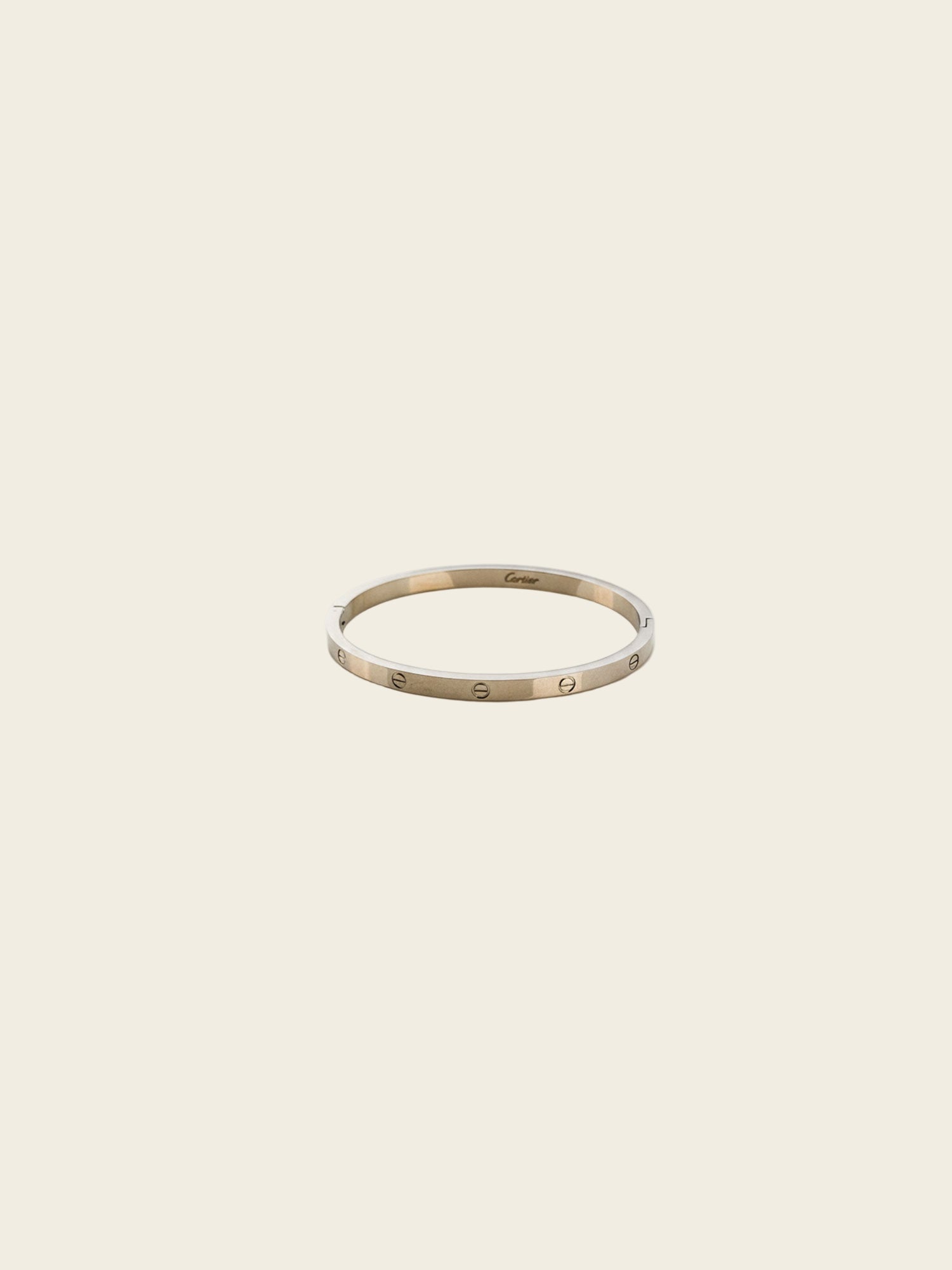 Minimal Silver Stainless Steel Bangle