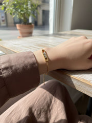 Golden Trio Bar Bracelet