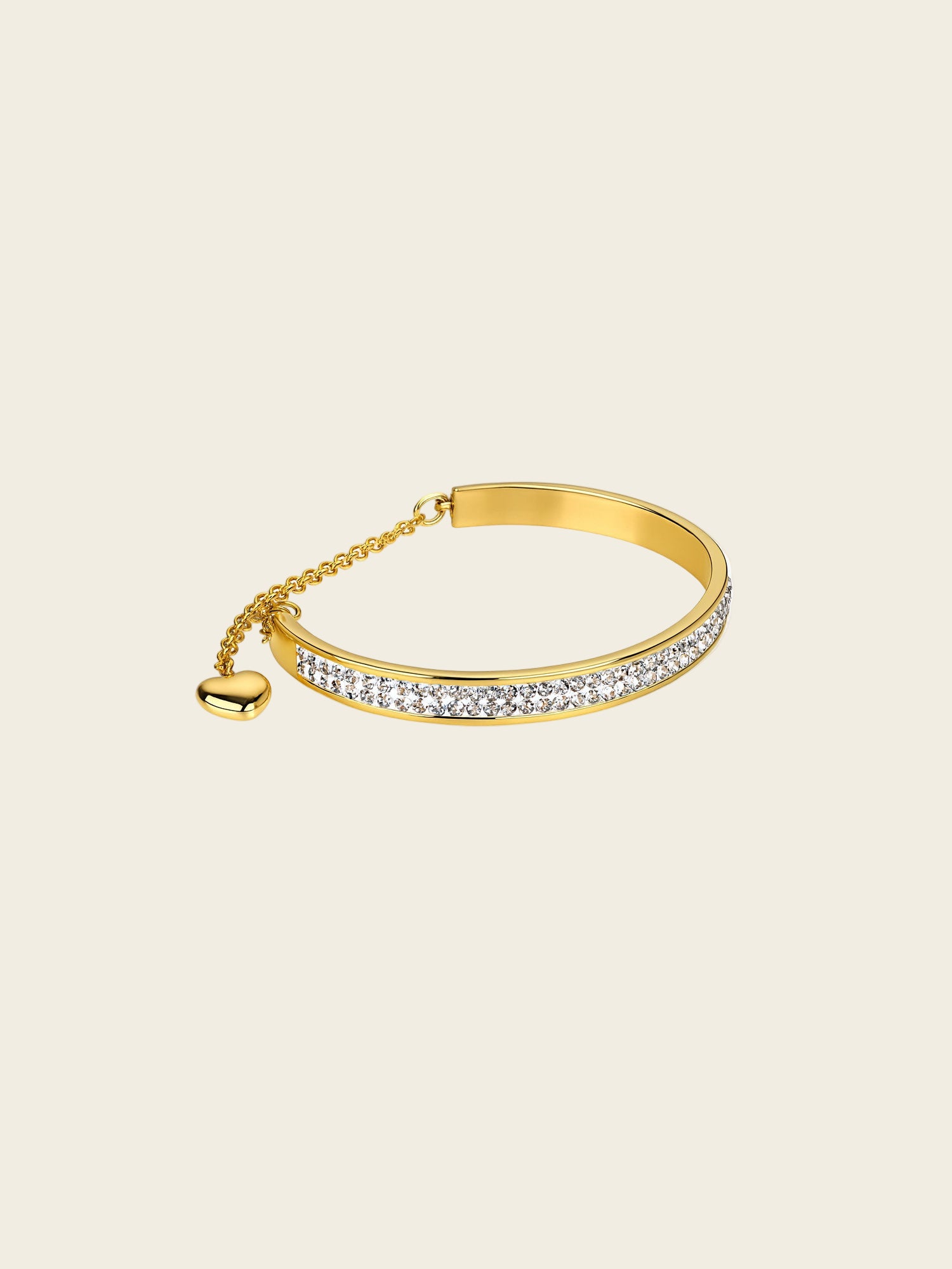 Crystal Glow Adjustable Bangle