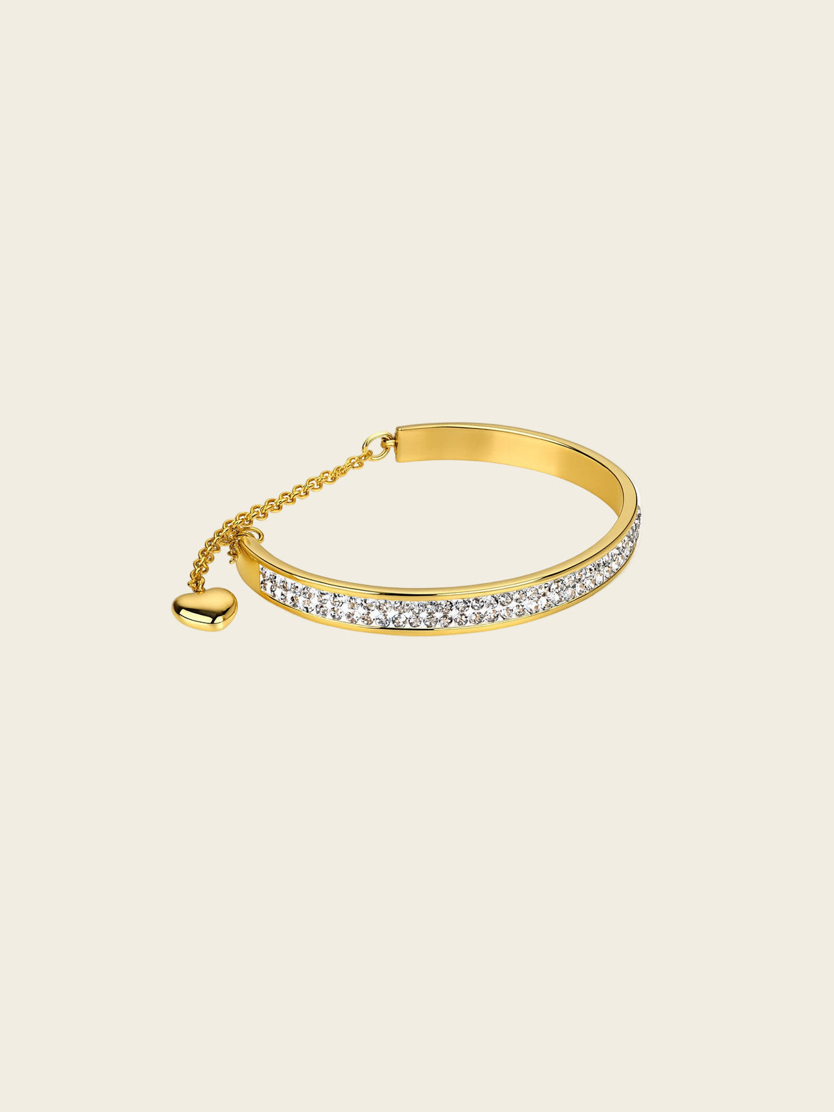 Crystal Glow Adjustable Bangle