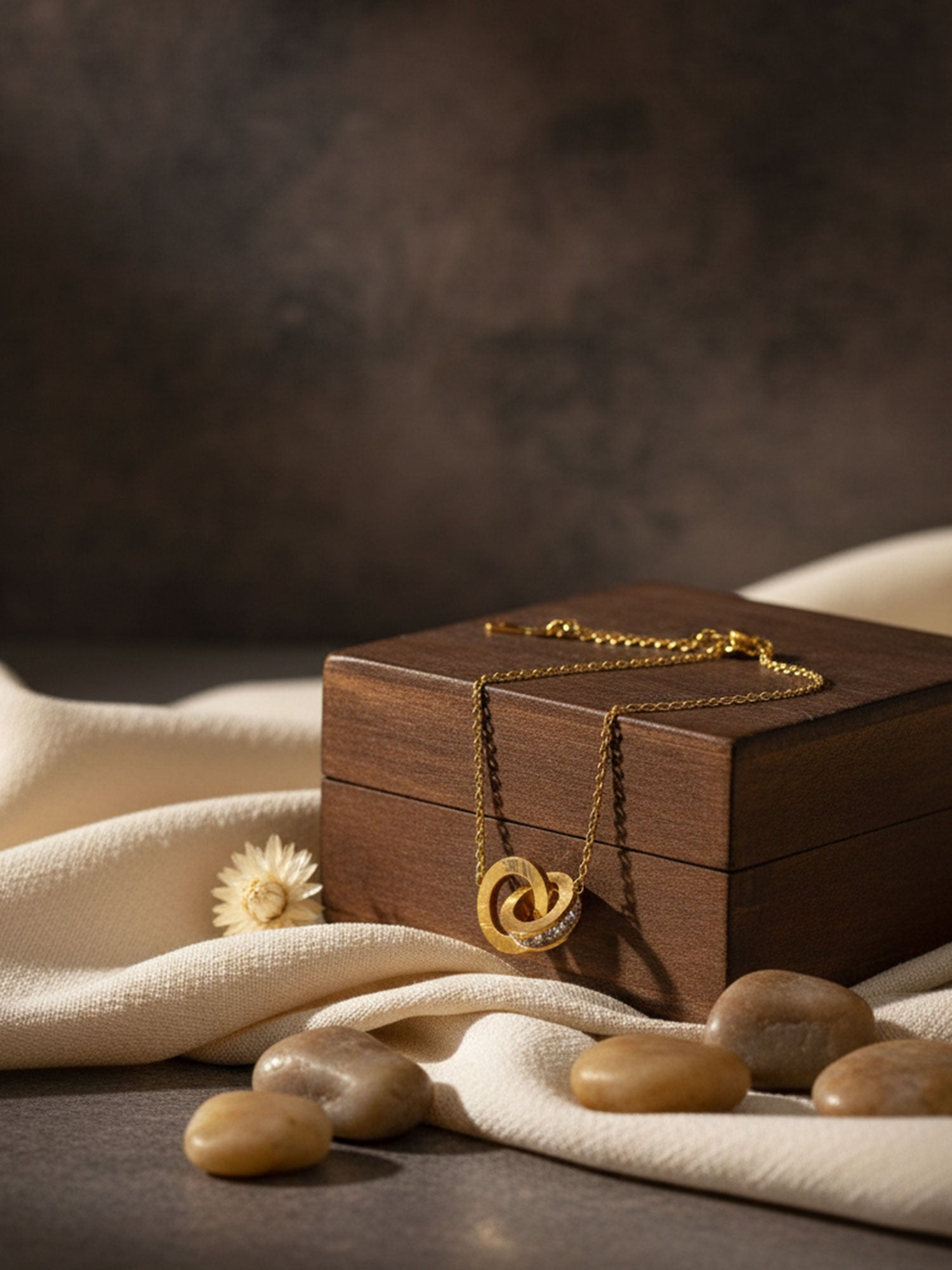 Golden Duo Circle Bracelet