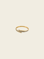 Pave Curve Luxe Bangle