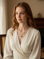 Eclipse Link Pendant Necklace