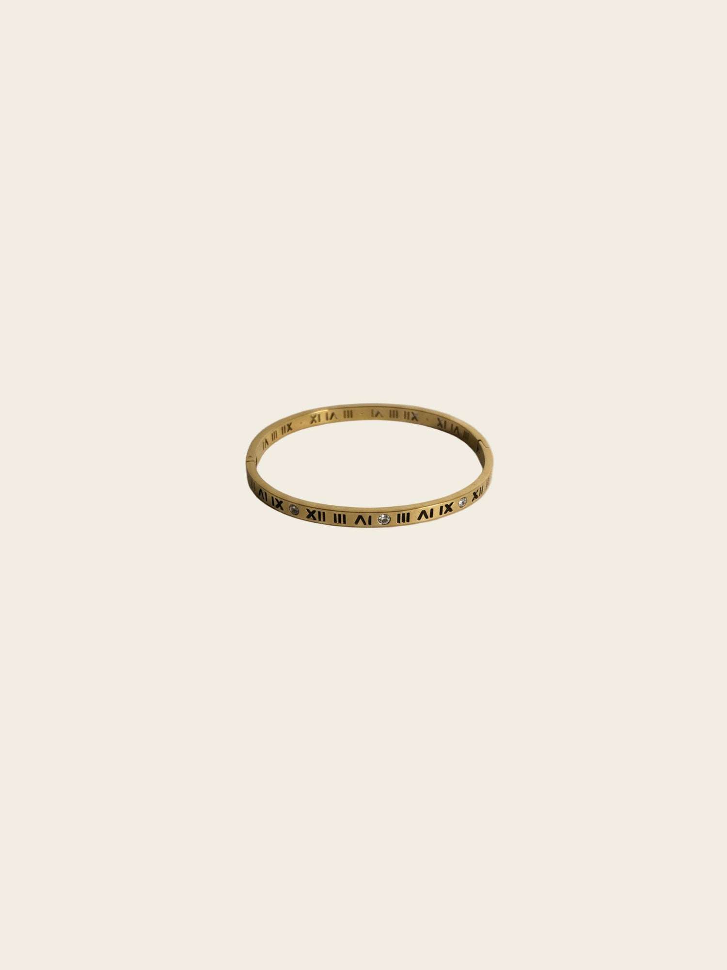 Roman Numeral Slim Bangle