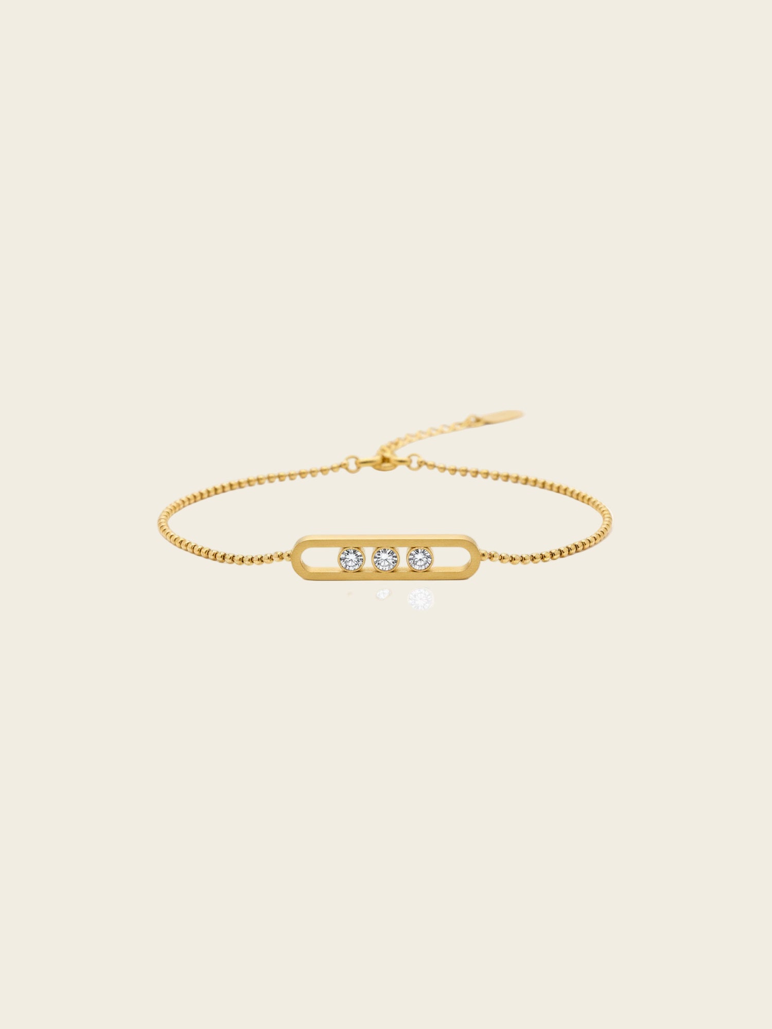 Golden Trio Bar Bracelet