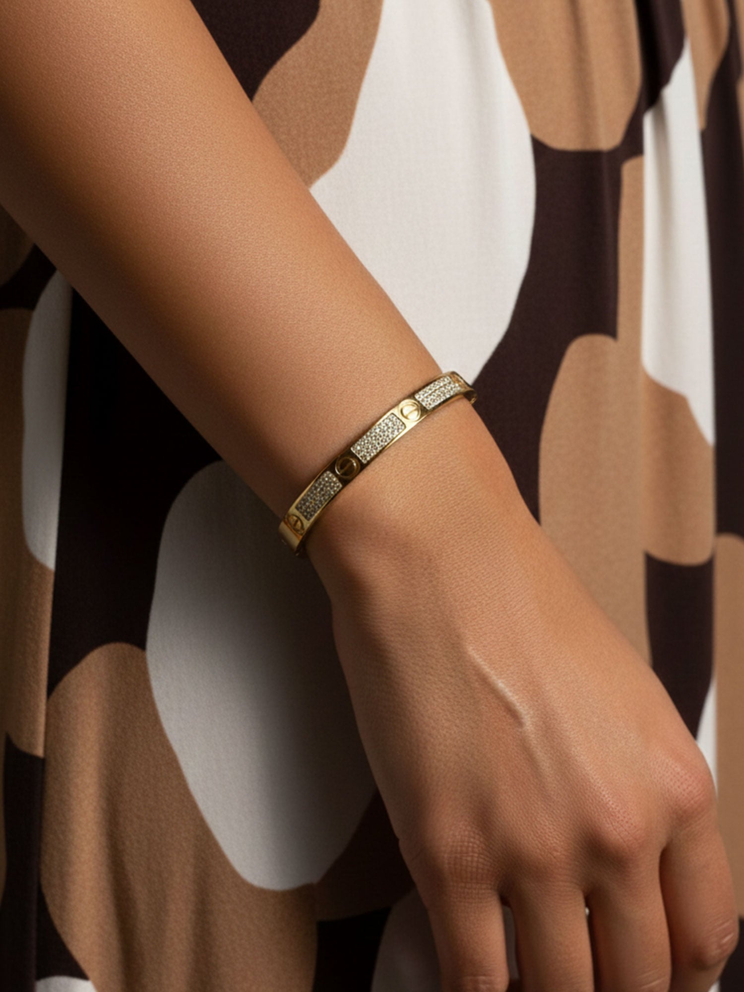 Gold Shine Signature Bangle