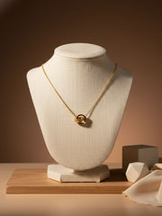 RAHRE Double Ring Charm Necklace